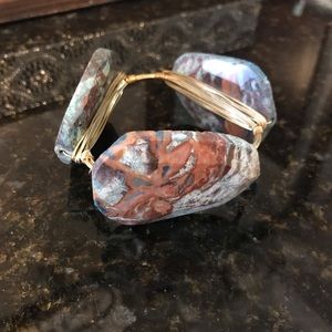 Bourbon & Bowtie Stone Bracelet
